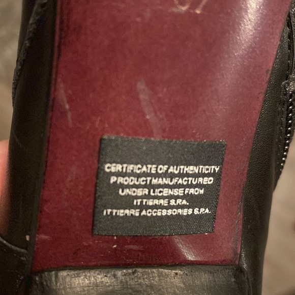 Versus Versace Leather Booties NEW - Picture 12 of 13